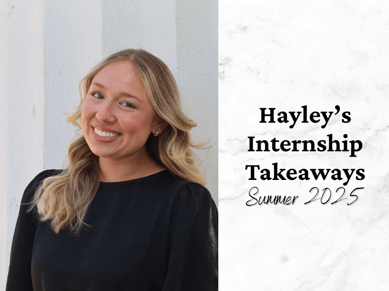 Wrapping Up My Internship at Oliver & Co Social: Hayley’s 5 Takeaways from Summer&nbsp;2025